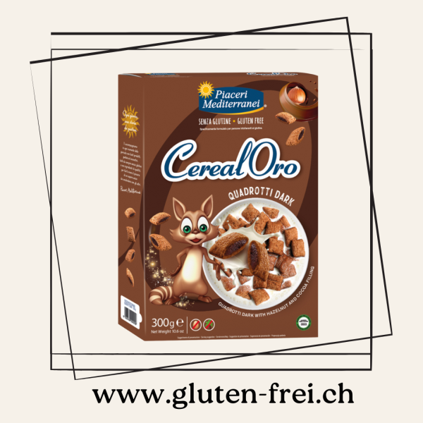 CerealOro Quadrotto Dark Piaceri Mediterranei  glutenfrei
